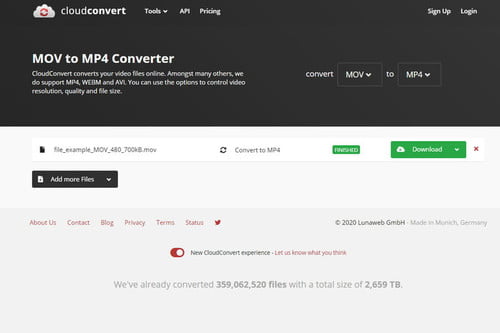 convert mov to mp4 for mac free